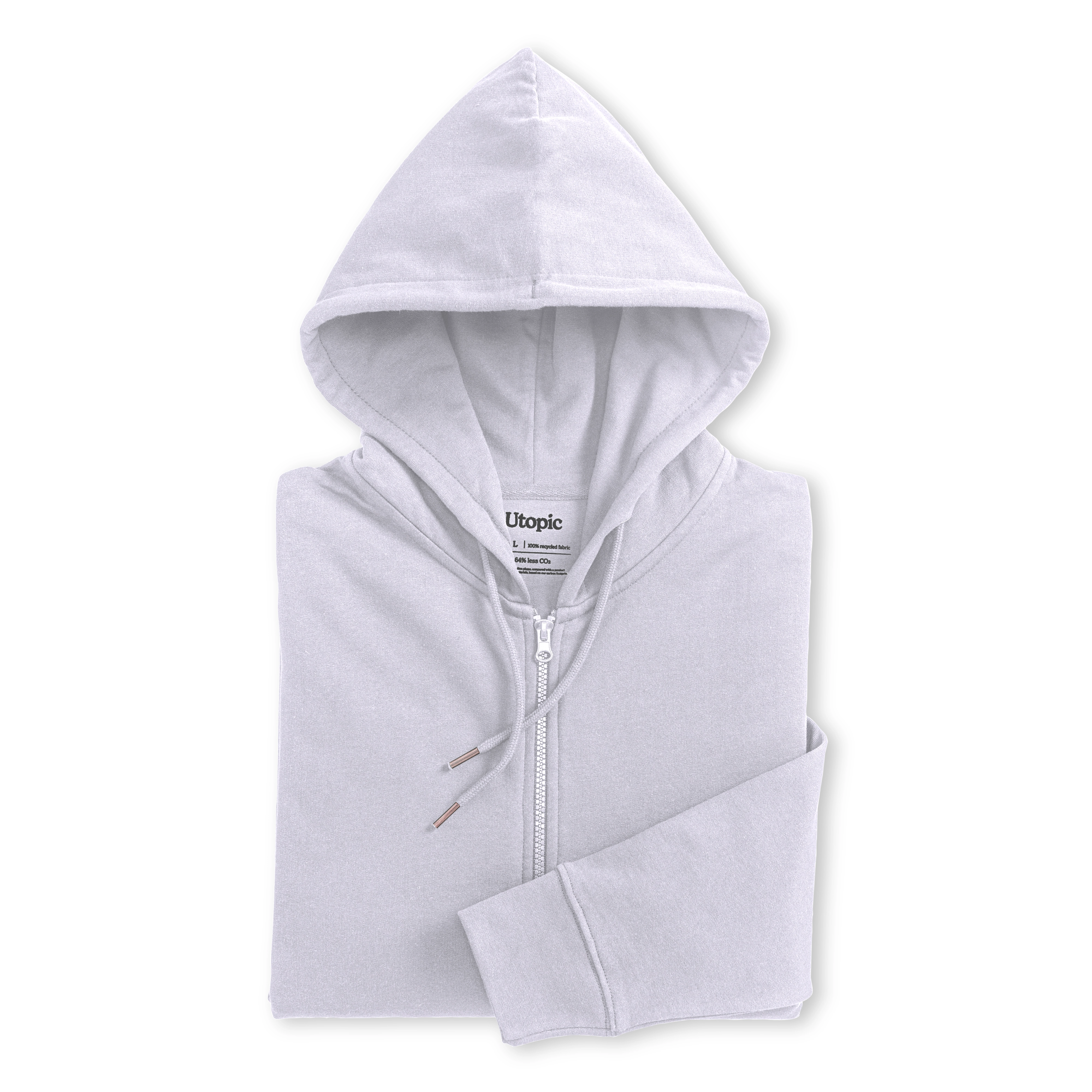 Immagine Felpa con cappuccio unisex 100% tessuto rigenerato