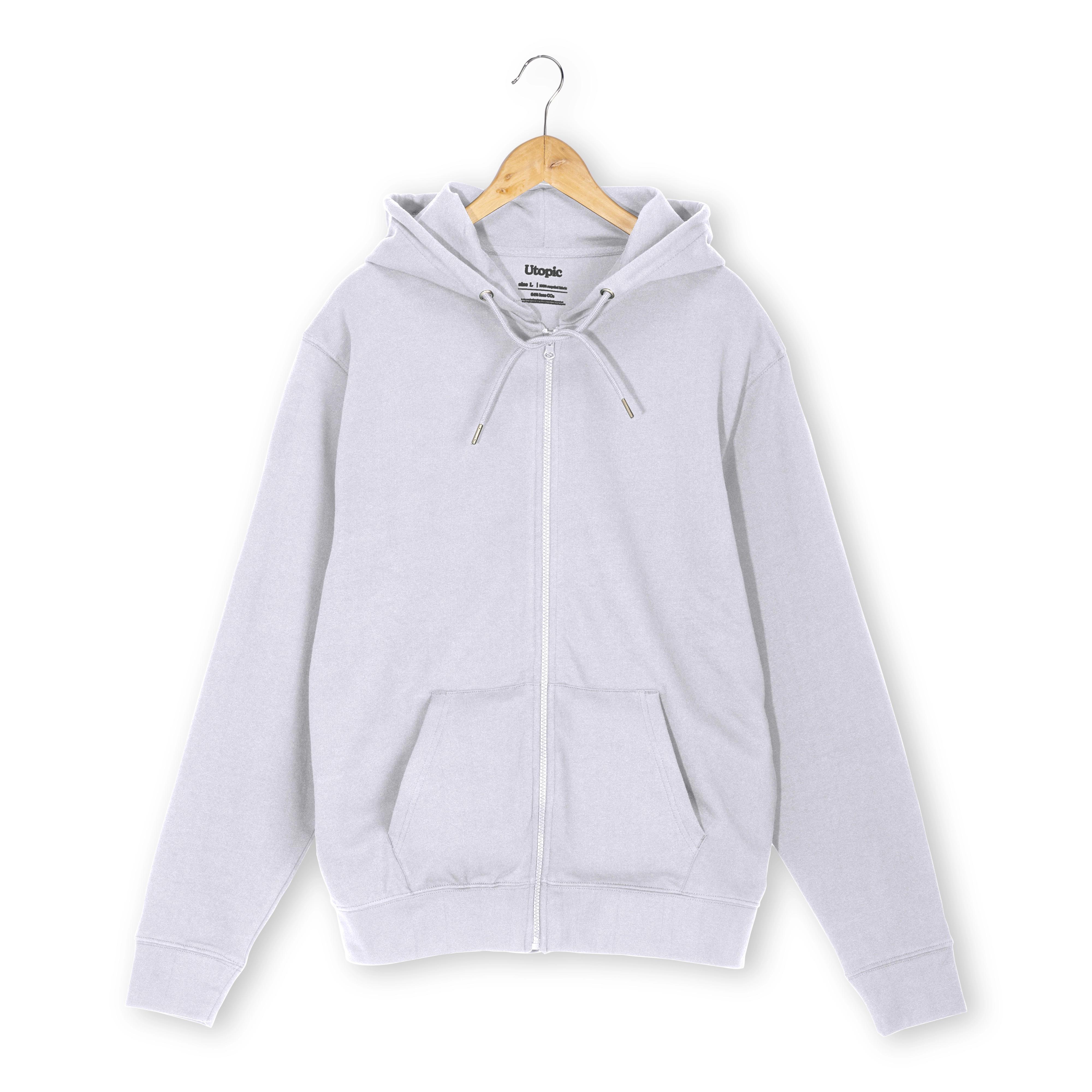 Immagine Felpa con cappuccio unisex 100% tessuto rigenerato