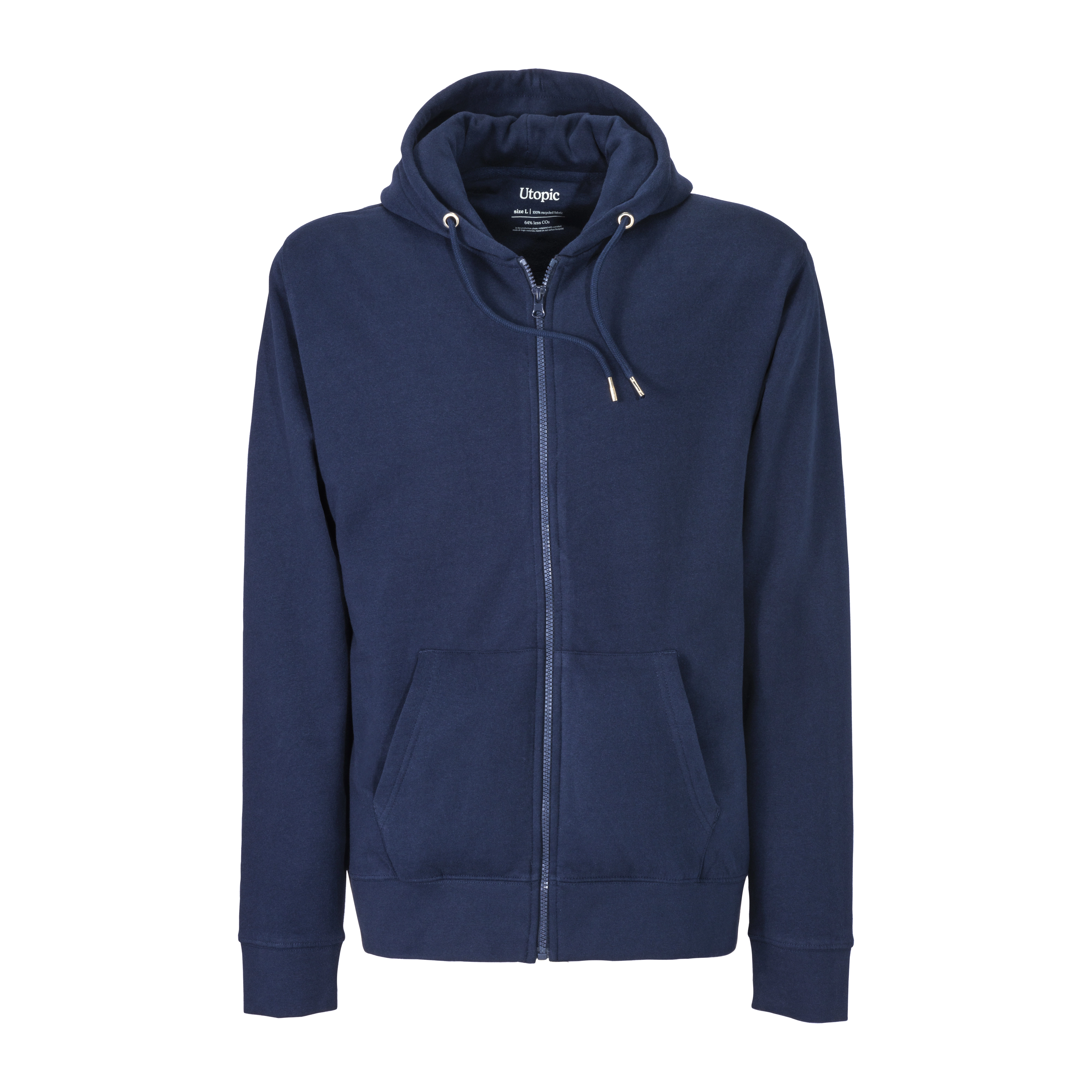 Immagine Felpa con cappuccio unisex 100% tessuto rigenerato