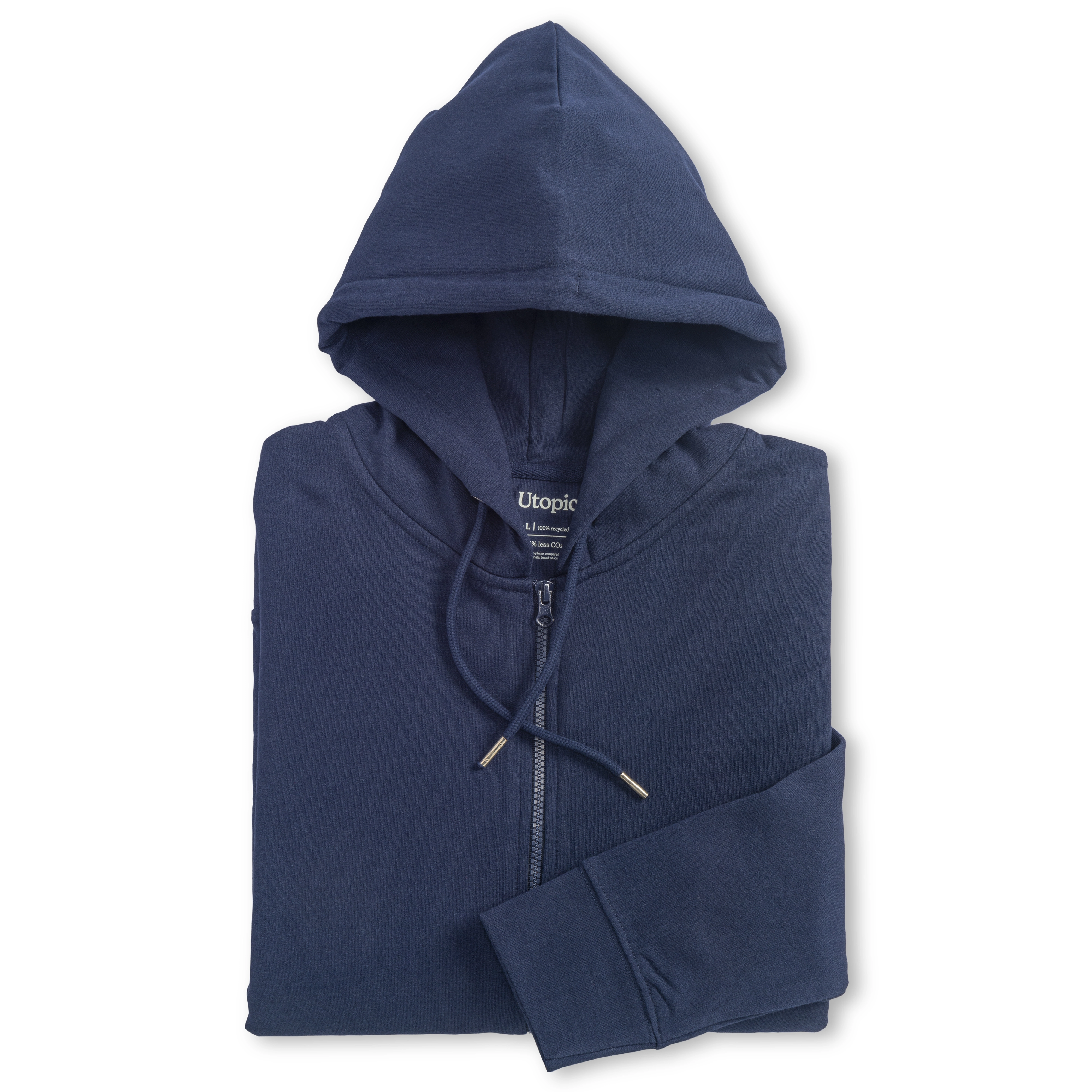 Immagine Felpa con cappuccio unisex 100% tessuto rigenerato