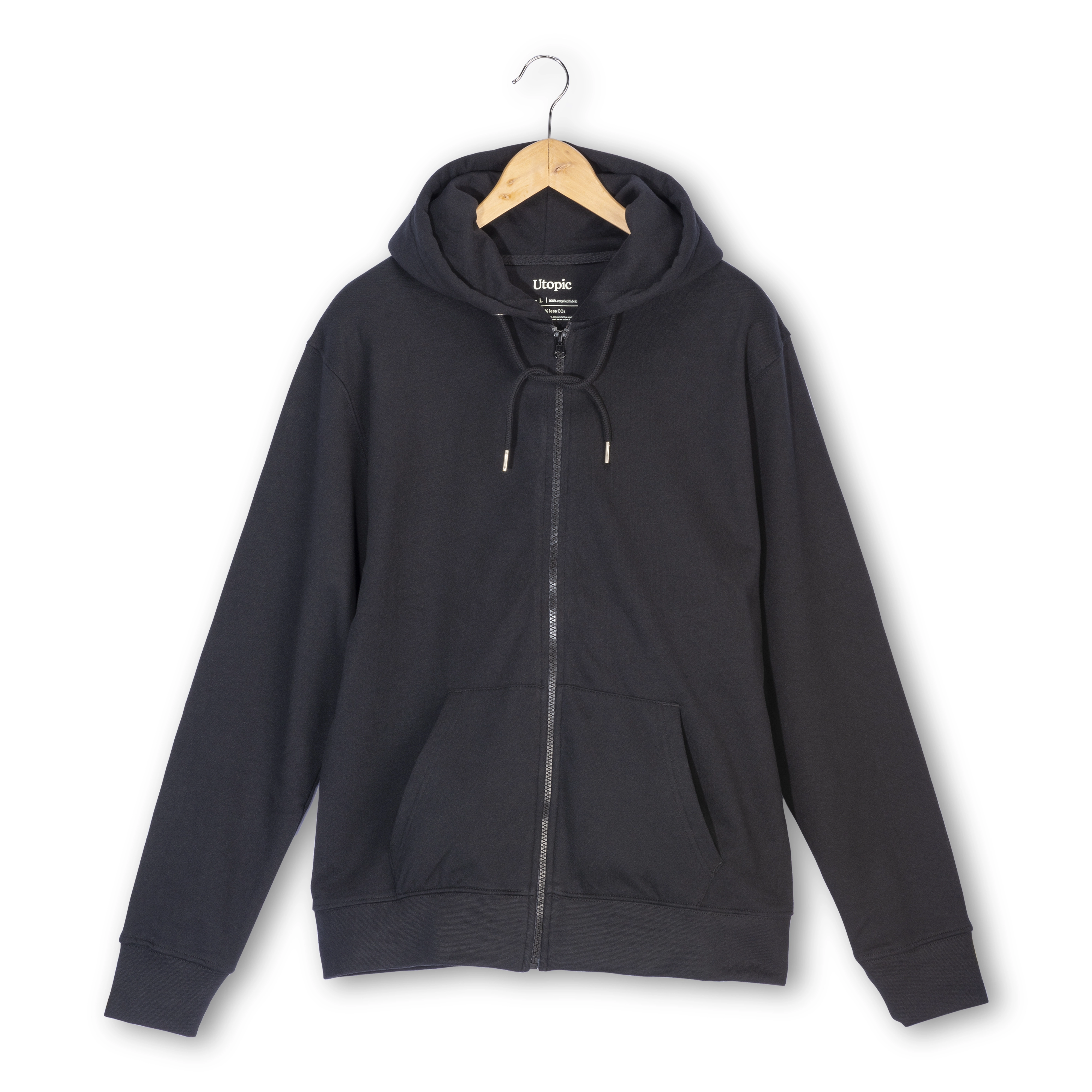 Immagine Felpa con cappuccio unisex 100% tessuto rigenerato