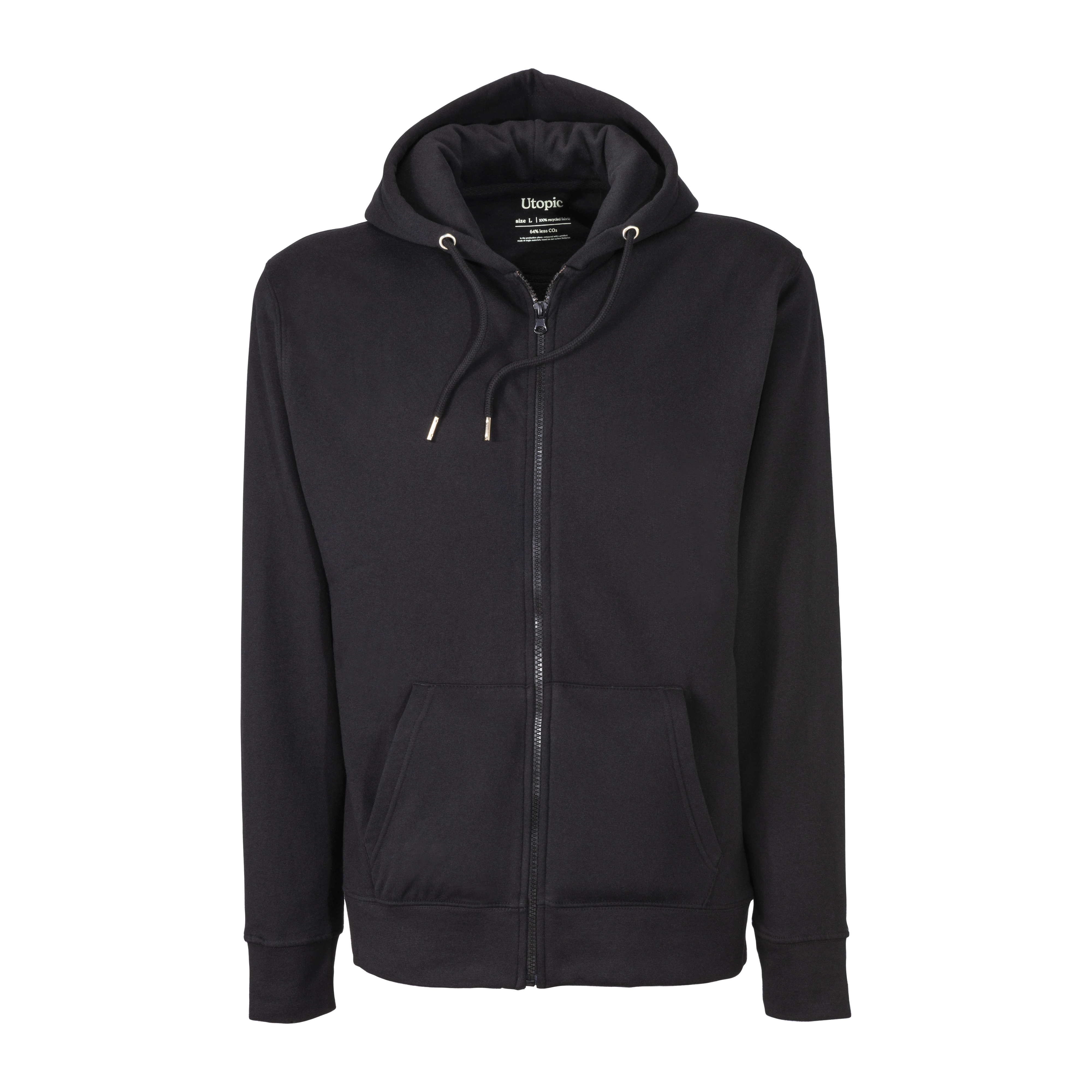 Immagine Felpa con cappuccio unisex 100% tessuto rigenerato