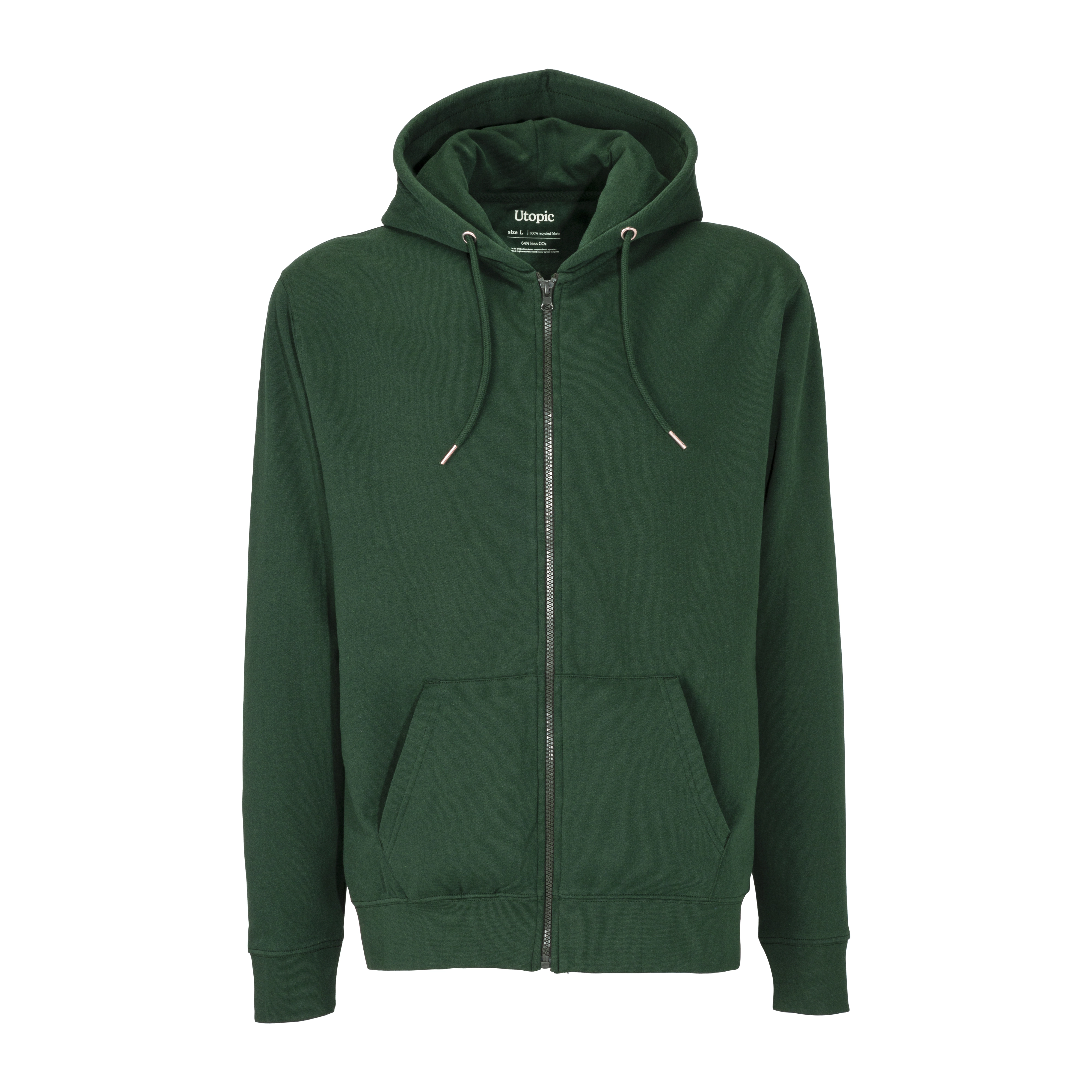 Immagine Felpa con cappuccio unisex 100% tessuto rigenerato