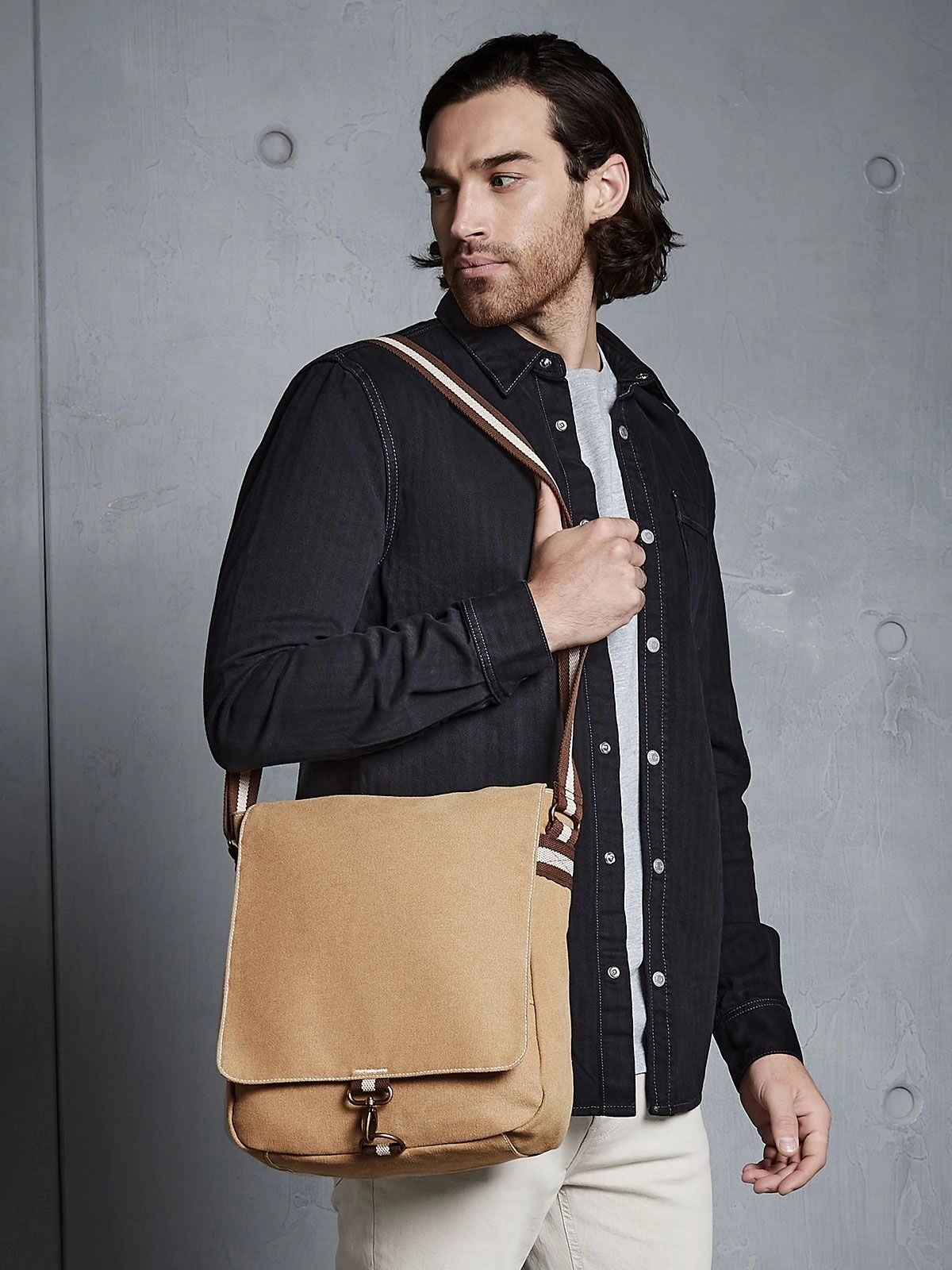 Immagine Vintage Canvas Messenger