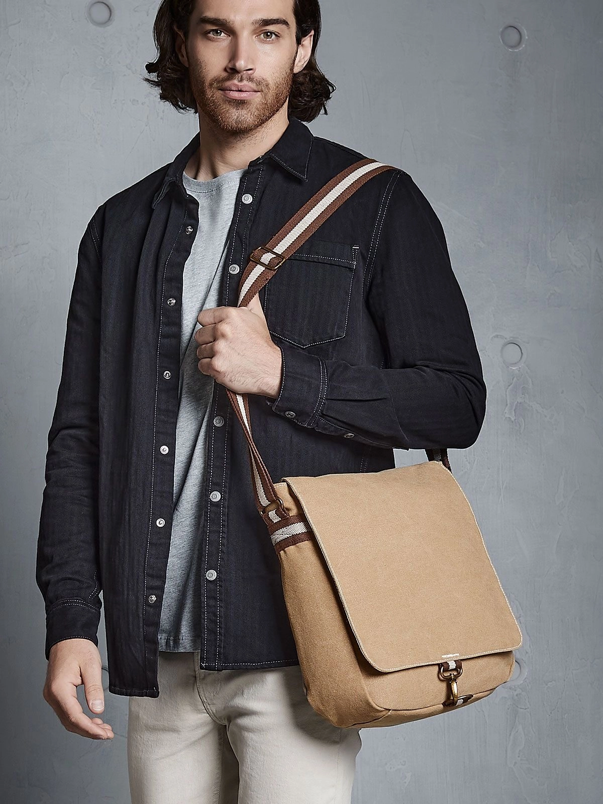 Immagine Vintage Canvas Messenger