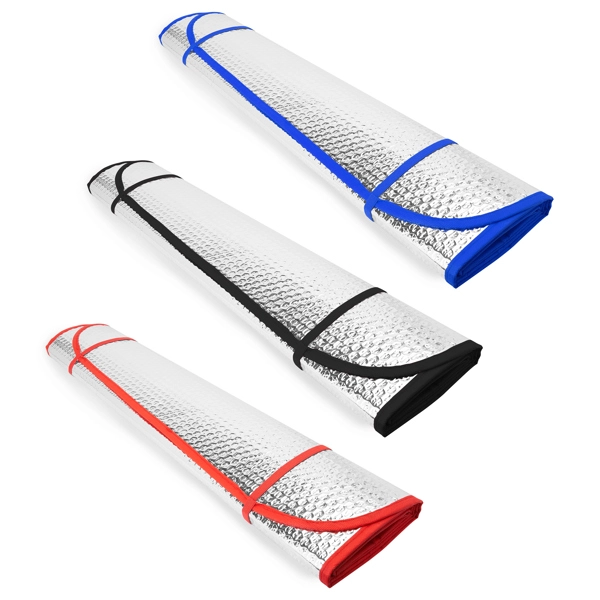 Immagine Parasole per auto con bolle su entrambi i lati in alluminio - KINI