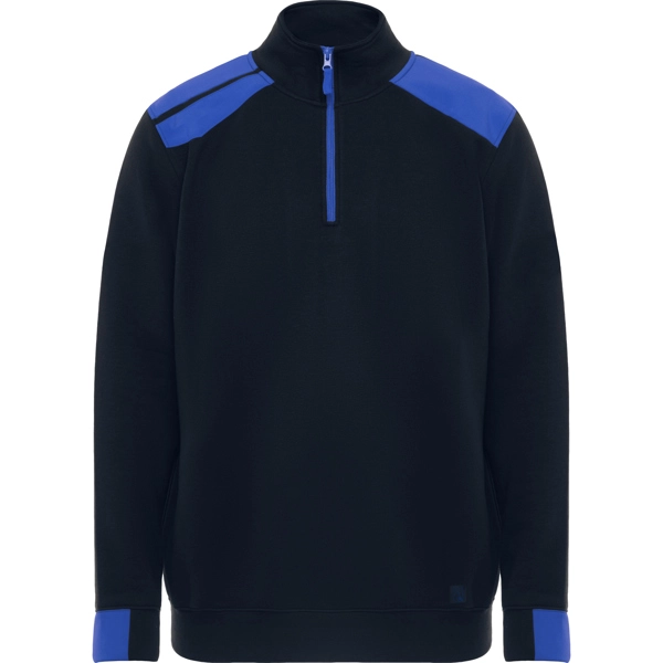 Immagine MAVERICK - Felpa mezza zip e collo alto in colori misti