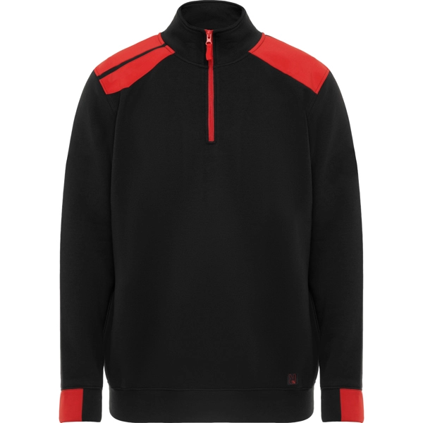 Immagine MAVERICK - Felpa mezza zip e collo alto in colori misti