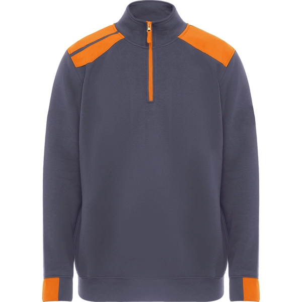 Immagine MAVERICK - Felpa mezza zip e collo alto in colori misti