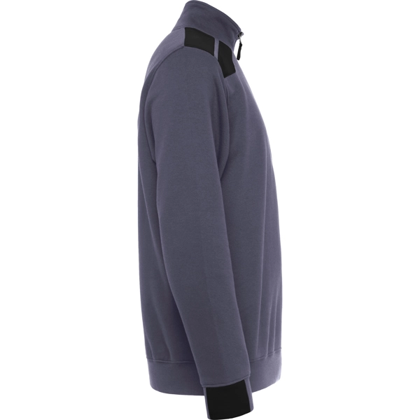 Immagine MAVERICK - Felpa mezza zip e collo alto in colori misti