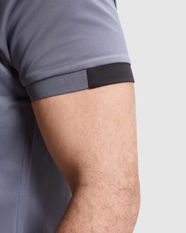 Immagine SAMURAI - Polo a maniche corte con colori combinati