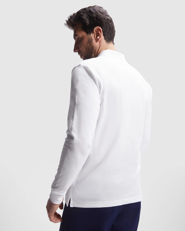 Immagine ROVER L/S - Polo - Collo e polsini a costine 1x1