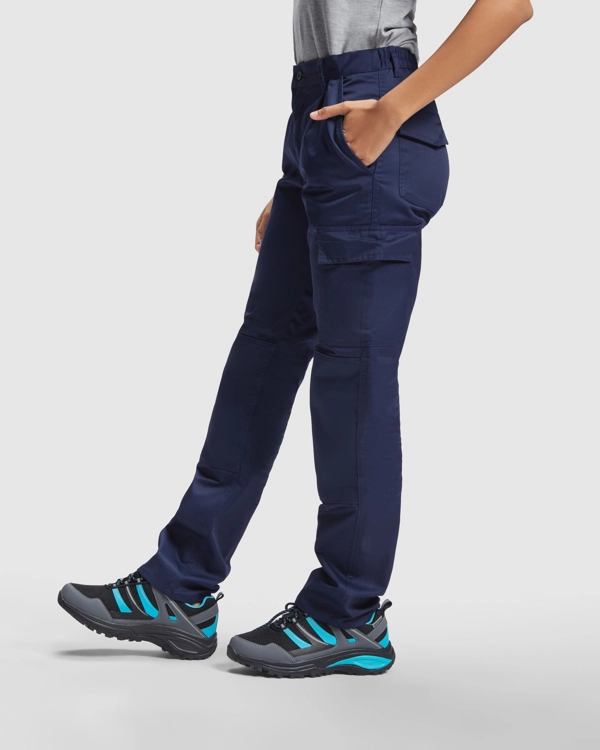 Immagine DAILY WOMAN - Pantaloni da donna da lavoro con taglio dritto e tessuto resistente