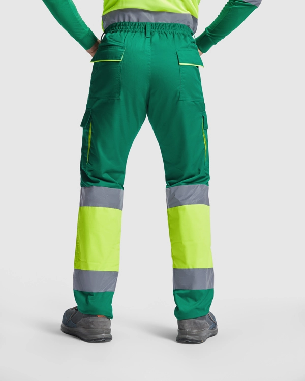 Immagine ENIX - Pantaloni con dettagli fluorescenti a contrasto sulle tasche