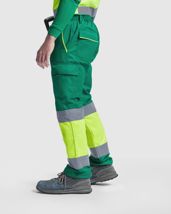 Immagine ENIX - Pantaloni con dettagli fluorescenti a contrasto sulle tasche