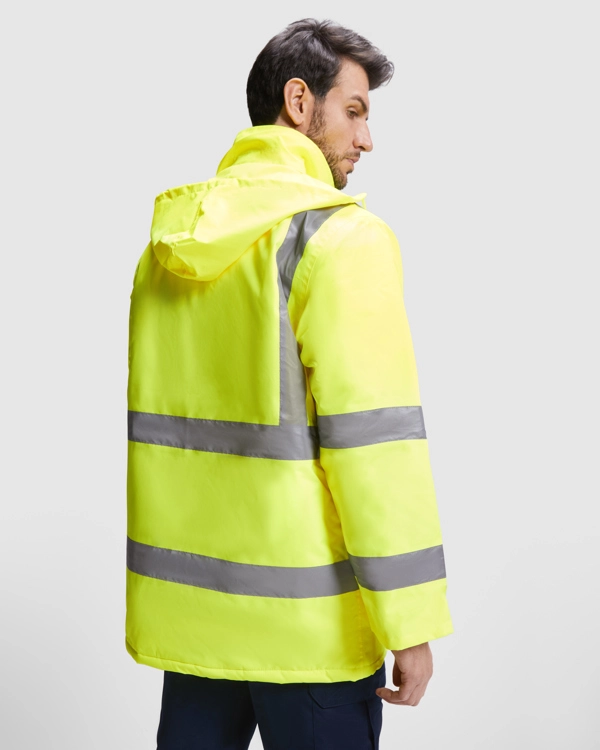 Immagine MERAK - Parka trapuntato combinato ad alta visibilità