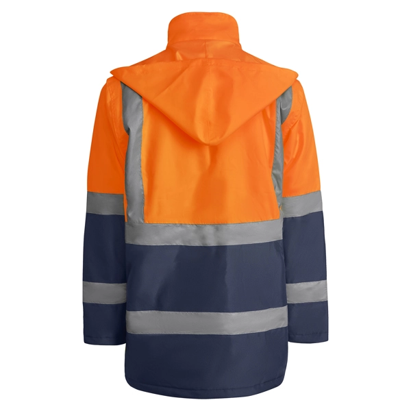 Immagine MERAK - Parka trapuntato combinato ad alta visibilità