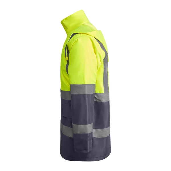 Immagine MERAK - Parka trapuntato combinato ad alta visibilità