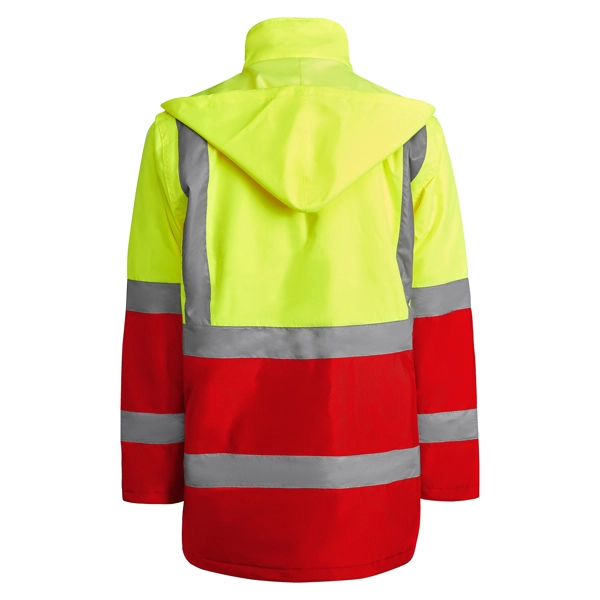 Immagine MERAK - Parka trapuntato combinato ad alta visibilità