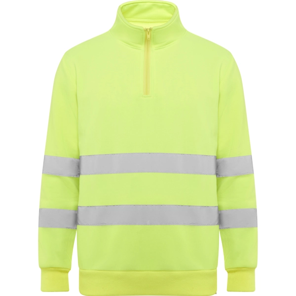 Immagine SPICA - Felpa alta visibilità con zip di misura