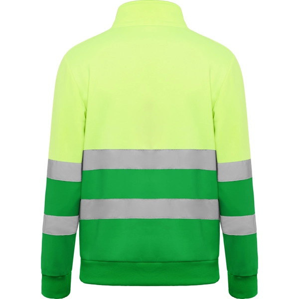 Immagine SPICA - Felpa alta visibilità con zip di misura