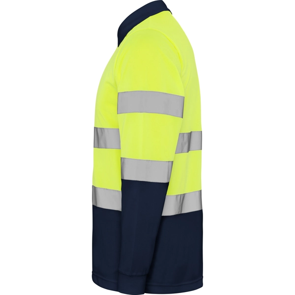 Immagine POLARIS L/S - Polo tecnica a manica lunga ad alta visibilità