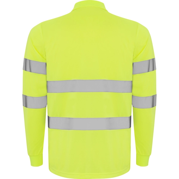 Immagine POLARIS L/S - Polo tecnica a manica lunga ad alta visibilità