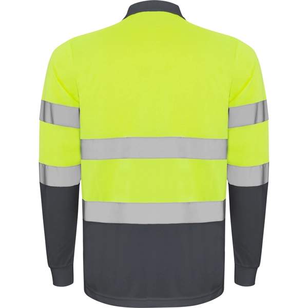 Immagine POLARIS L/S - Polo tecnica a manica lunga ad alta visibilità