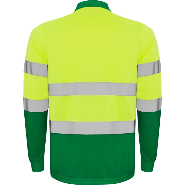Immagine POLARIS L/S - Polo tecnica a manica lunga ad alta visibilità