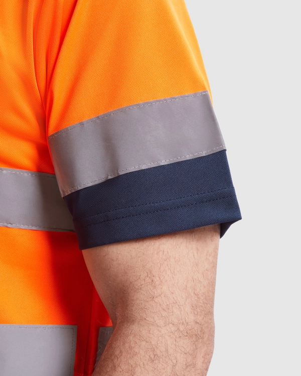 Immagine POLARIS - Polo tecnica maniche corte alta visibilità