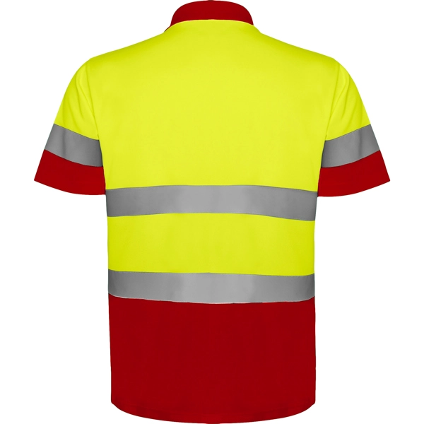 Immagine POLARIS - Polo tecnica maniche corte alta visibilità