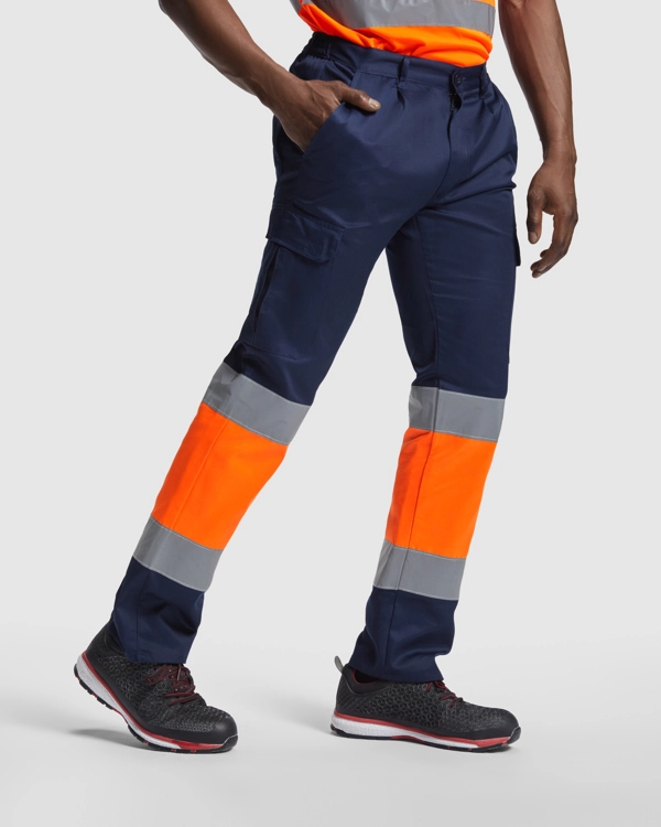 Immagine NAOS - Pantaloni estivi multitasche ad alta visibilità