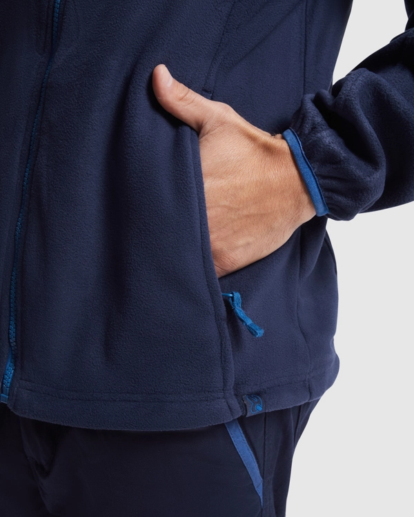 Immagine TERRANO - Giacca in pile in colori combinati