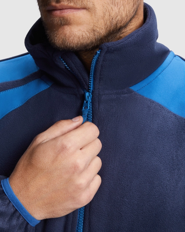 Immagine TERRANO - Giacca in pile in colori combinati