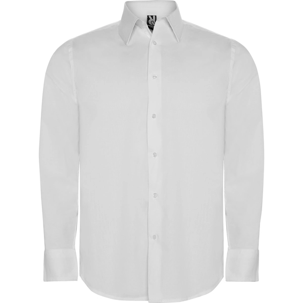 Immagine MOSCU - Camicia a maniche lunghe con tessuto elasticizzato