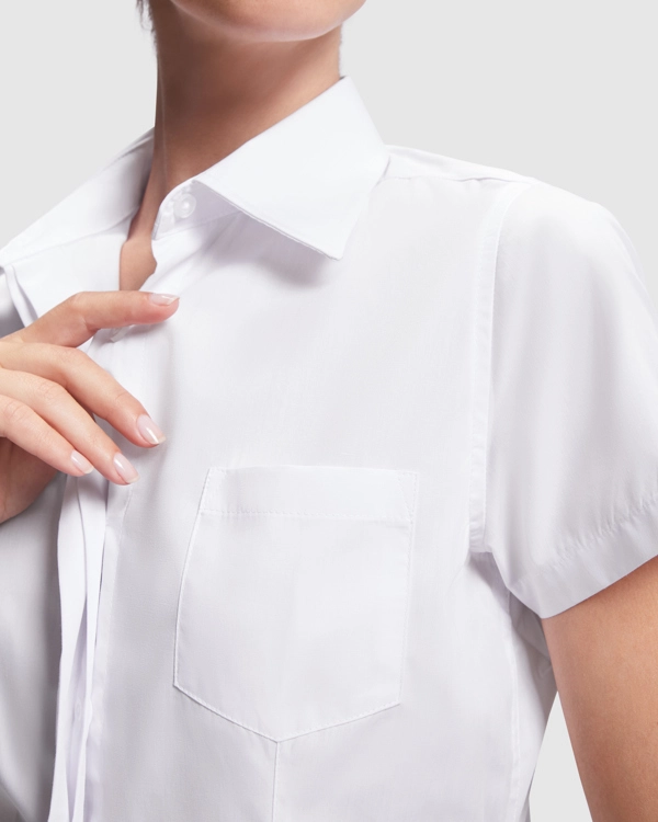 Immagine SOFIA - Camicia a maniche corte, aderente
