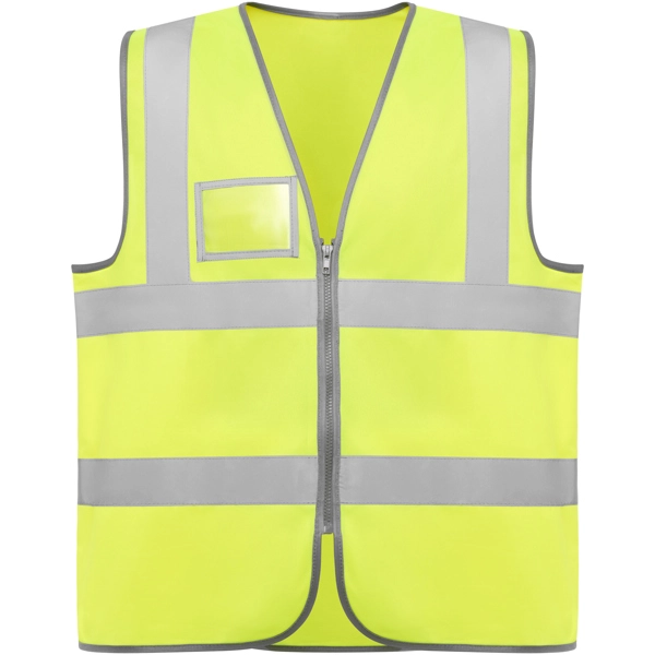 Immagine POLUX - Gilet alta visibilità con zip centrale