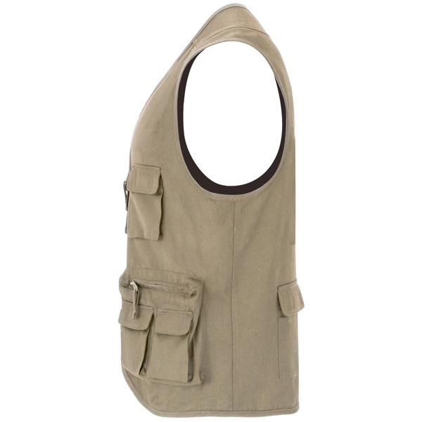 Immagine VENERA - Gilet da lavoro multitasche con collo a V