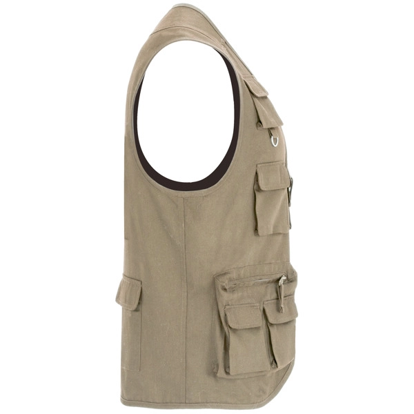 Immagine VENERA - Gilet da lavoro multitasche con collo a V