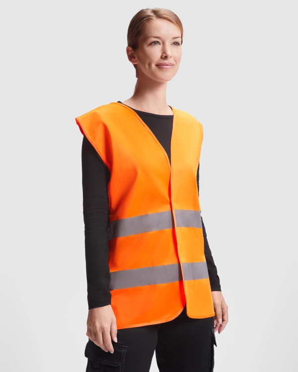 Immagine SIRIO - Gilet ad alta visibilità con collo a V