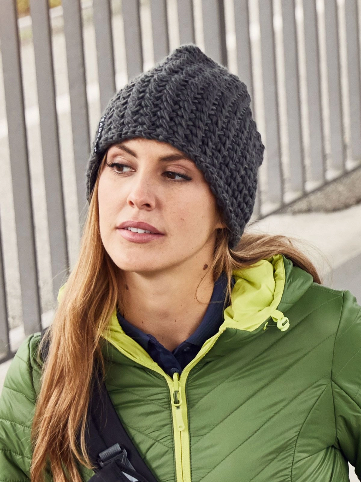 Immagine Casual Outsized Crocheted Cap