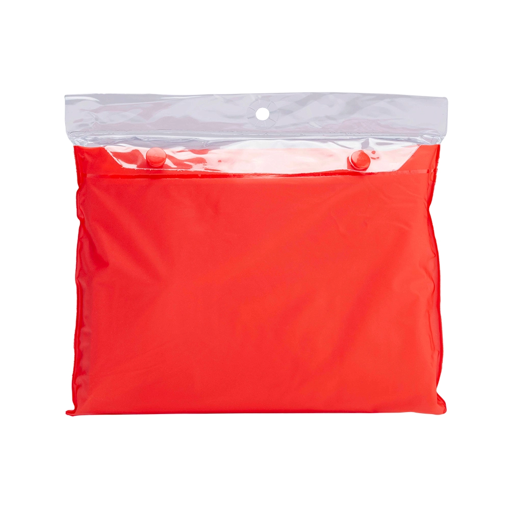 Immagine Poncho impermeabile in PVC, inserito in bustina