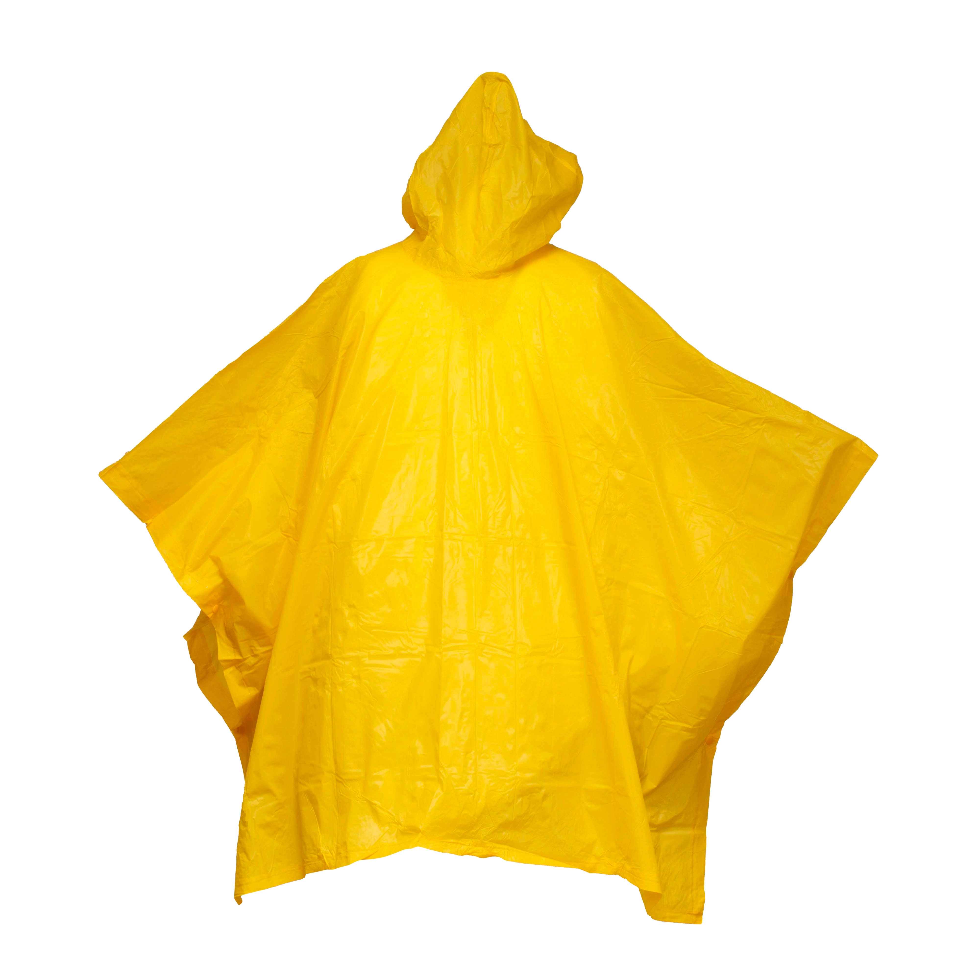 Immagine Poncho impermeabile in PVC goffrato, inserito in bustina