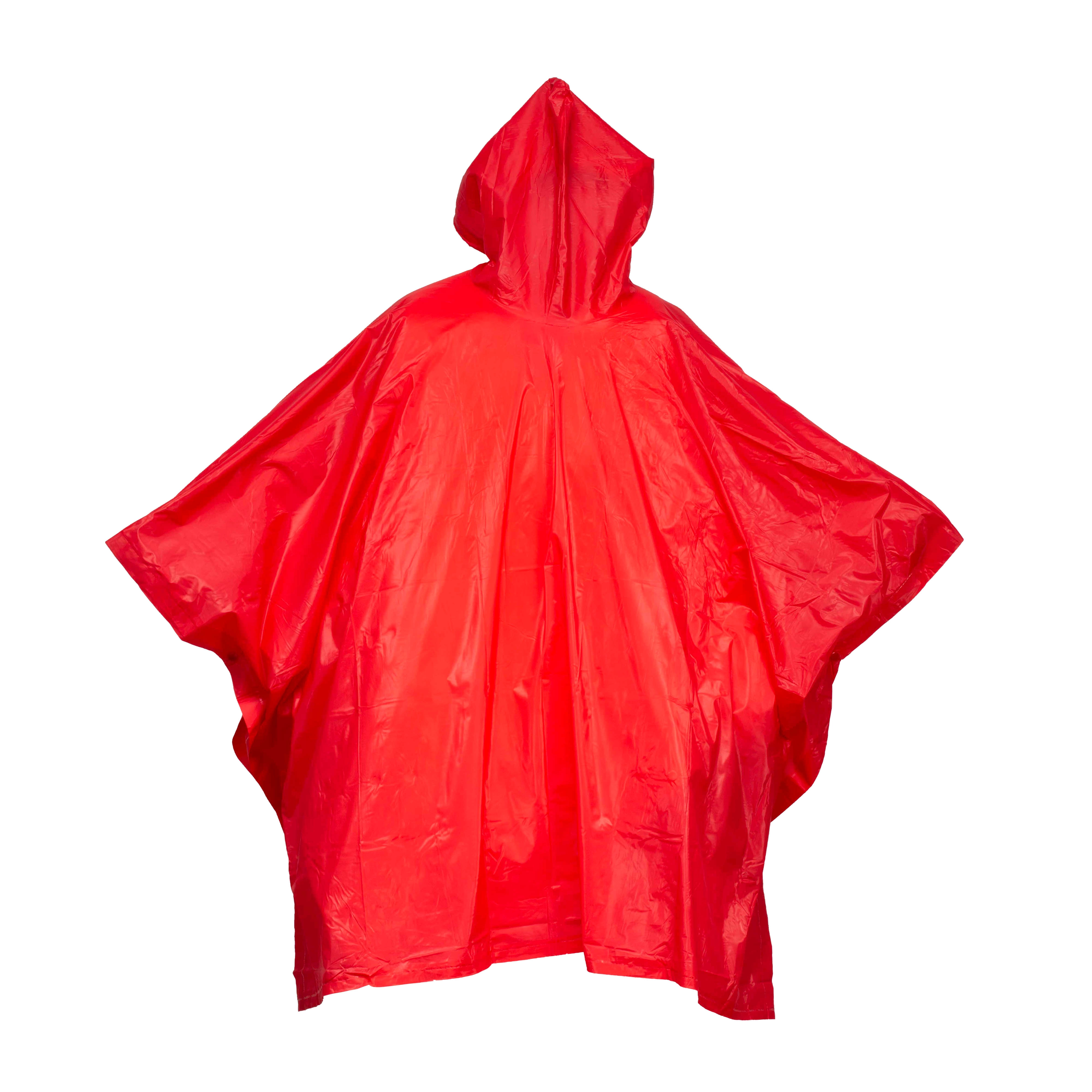 Immagine Poncho impermeabile in PVC goffrato, inserito in bustina
