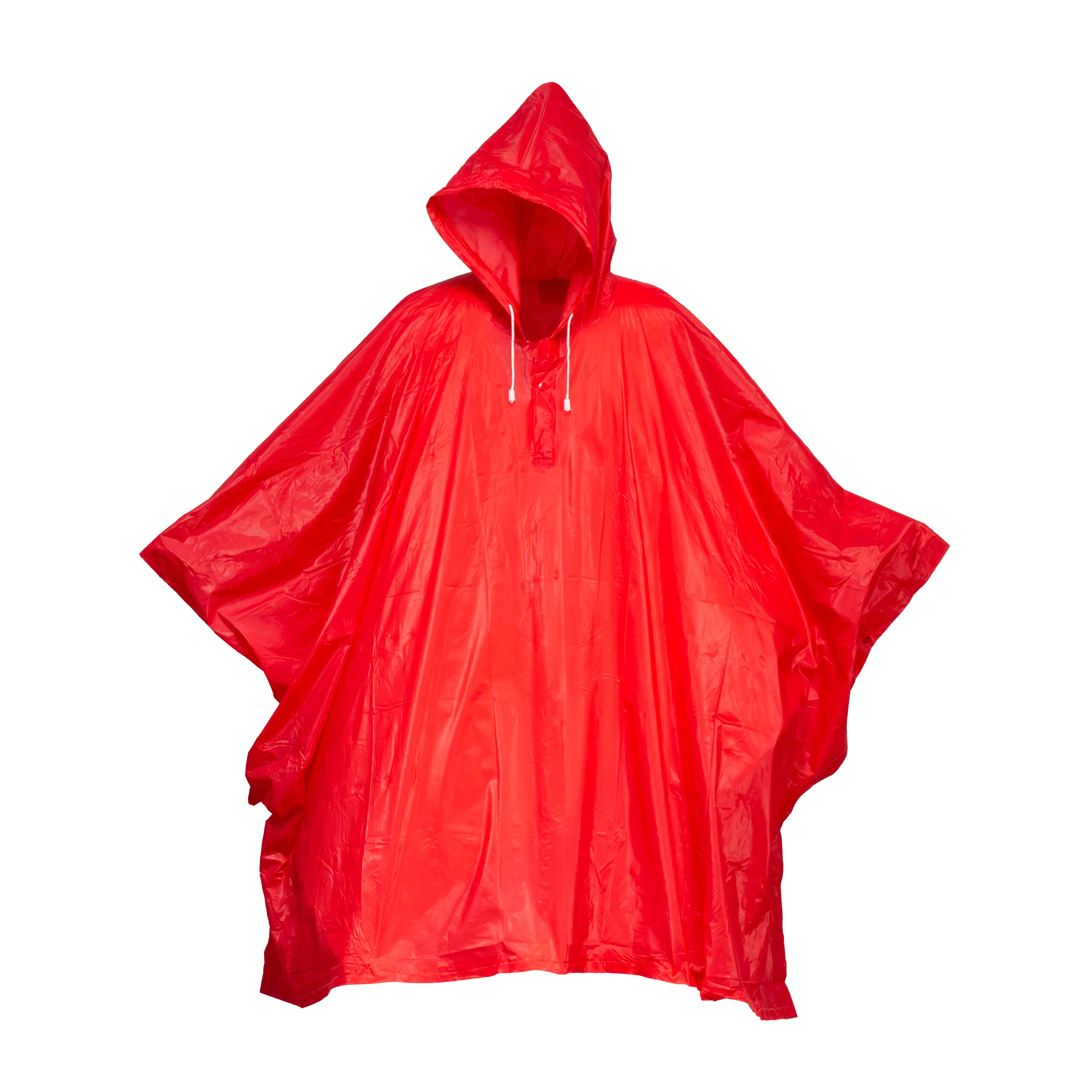 Immagine Poncho impermeabile in PVC goffrato, inserito in bustina