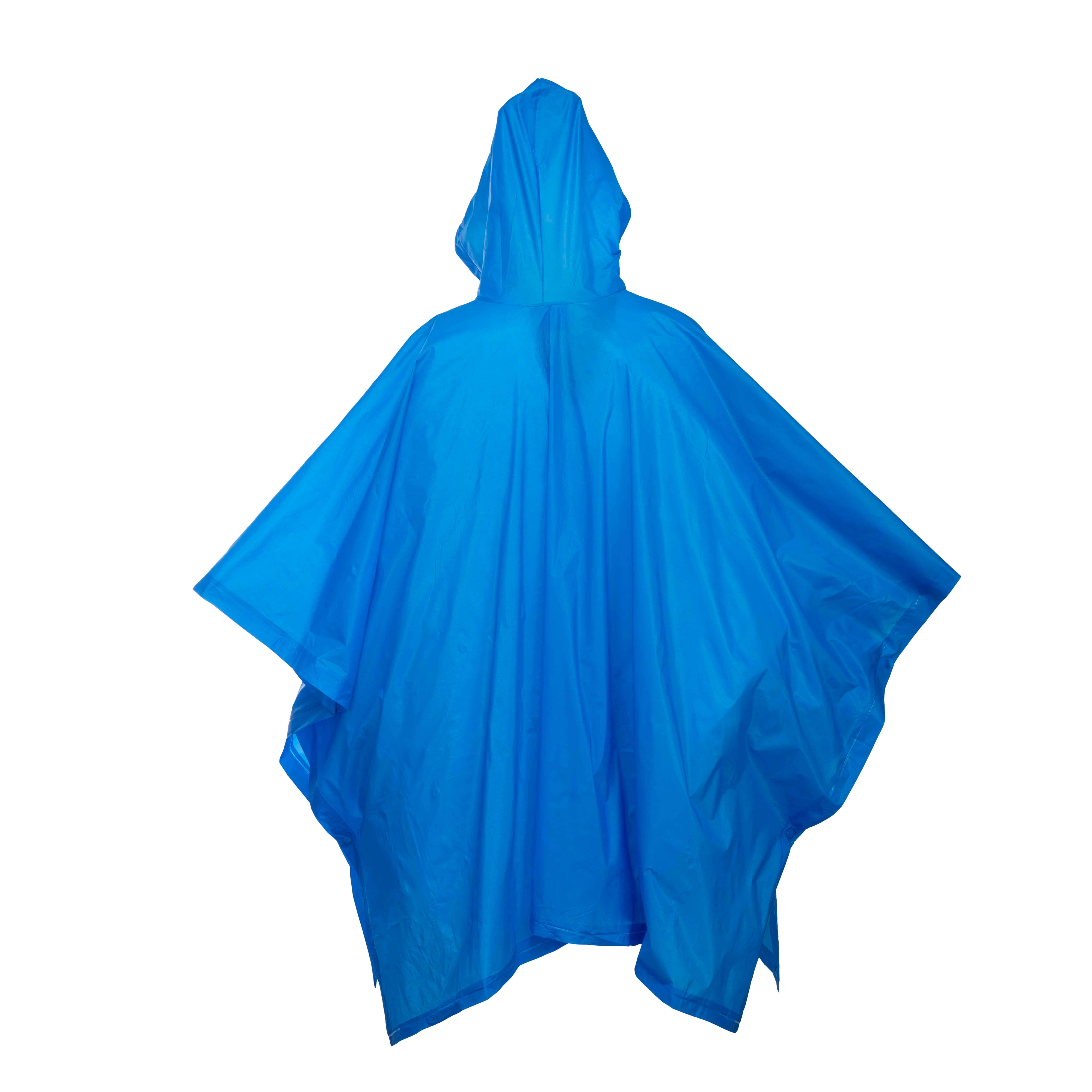 Immagine Poncho impermeabile in PVC goffrato, inserito in bustina
