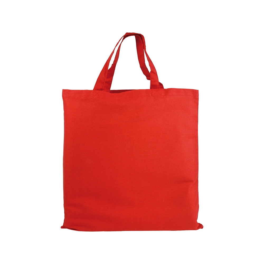 Immagine Shopper in cotone 135 g/m2, manici corti