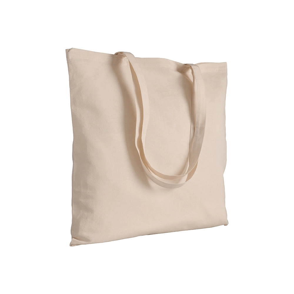 Immagine Shopper in cotone 135 g/m, manici lunghi