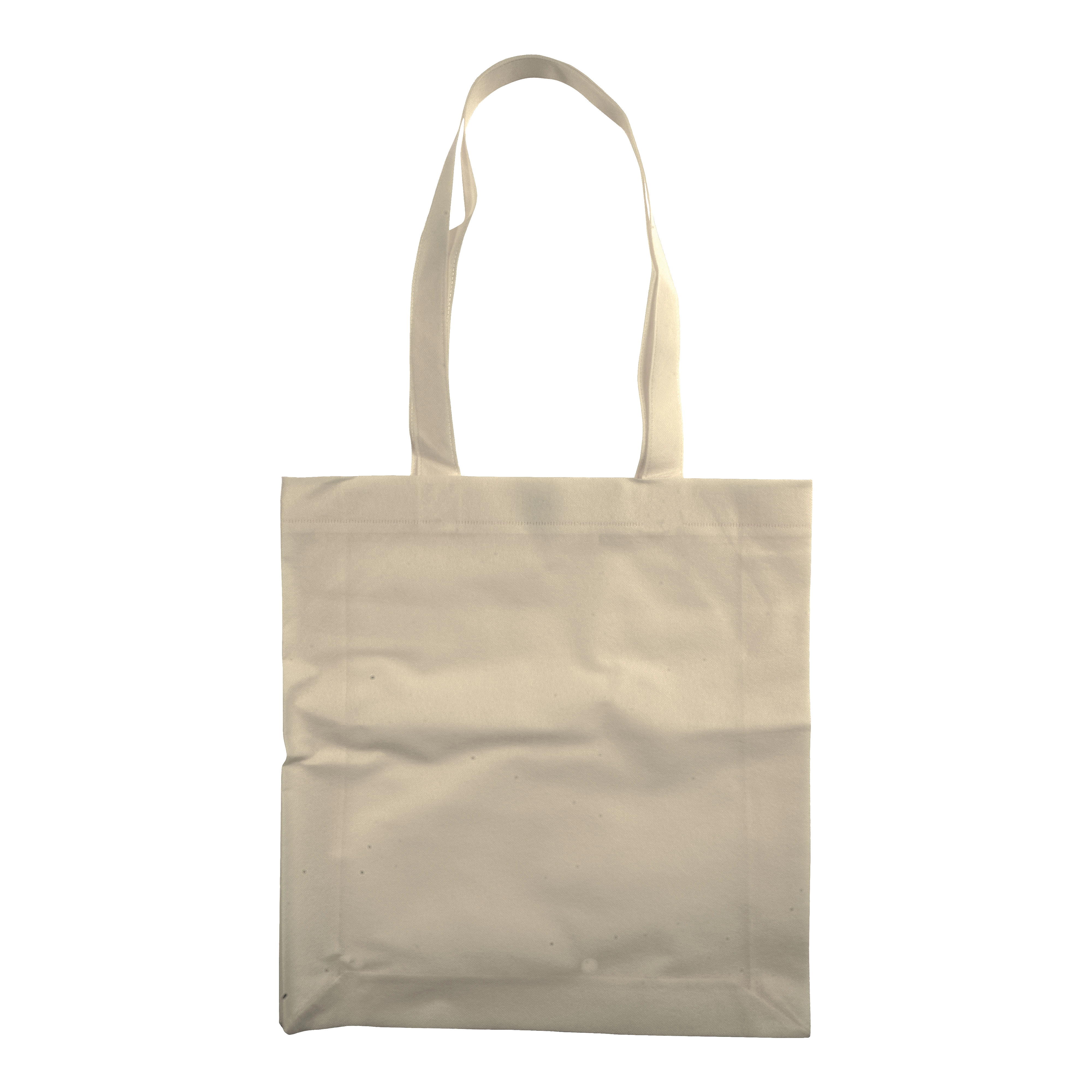 Immagine Shopper in TNT 80 g/m2 cucito, manici lunghi
