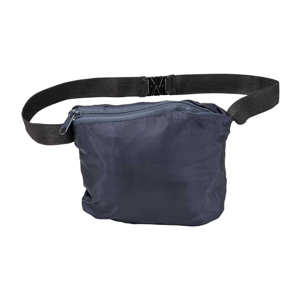 Immagine Giacca a vento in poliestere con cappuccio a scomparsa, 2 tasche frontali, richiudibile